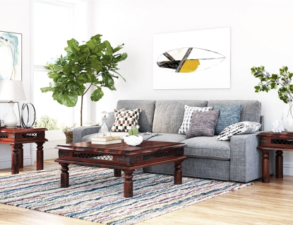 Elegancia a trvanlivosť: Nábytok z masívu ako ideálna voľba pre každú obývačku
